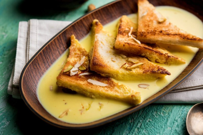 Shahi Tukda Recipe | Shahi Tukda Indian Dessert Food - Indian Healthy ...