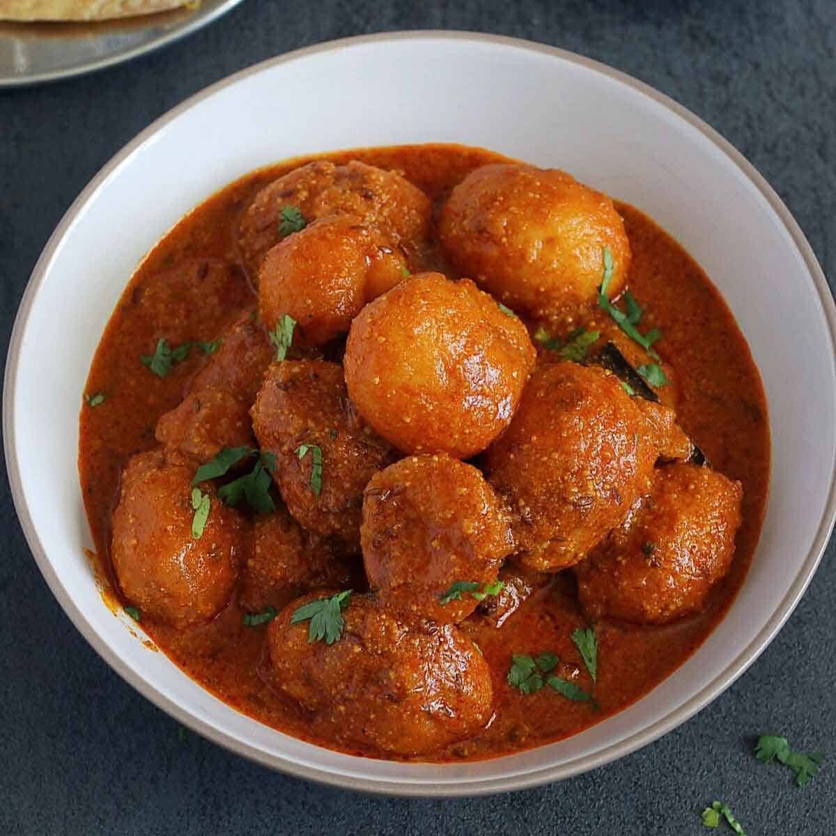 Dum Aloo Recipe Punjabi Dum Aloo Indian Healthy Recipes Non