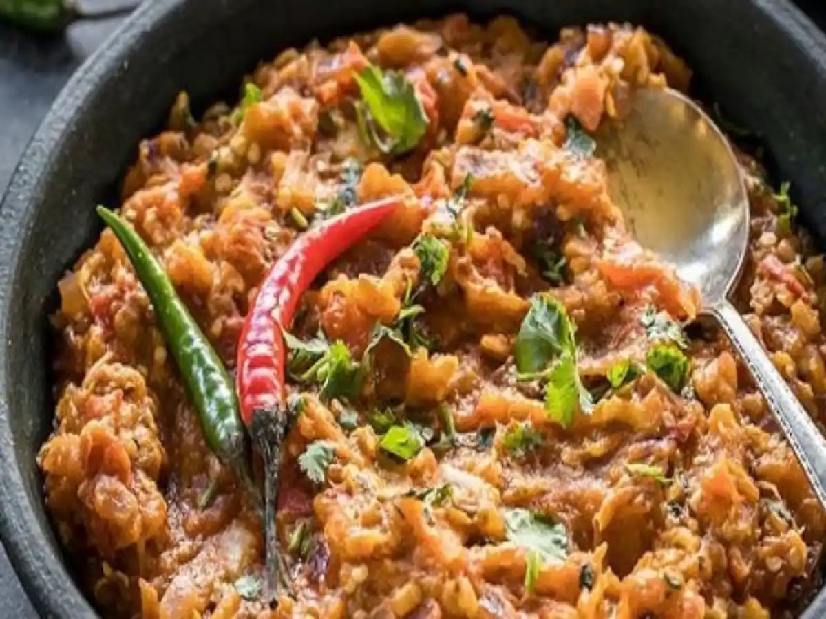 Baingan Ka Bharta, Baingan Bharta Recipe Indian Healthy Recipes Non