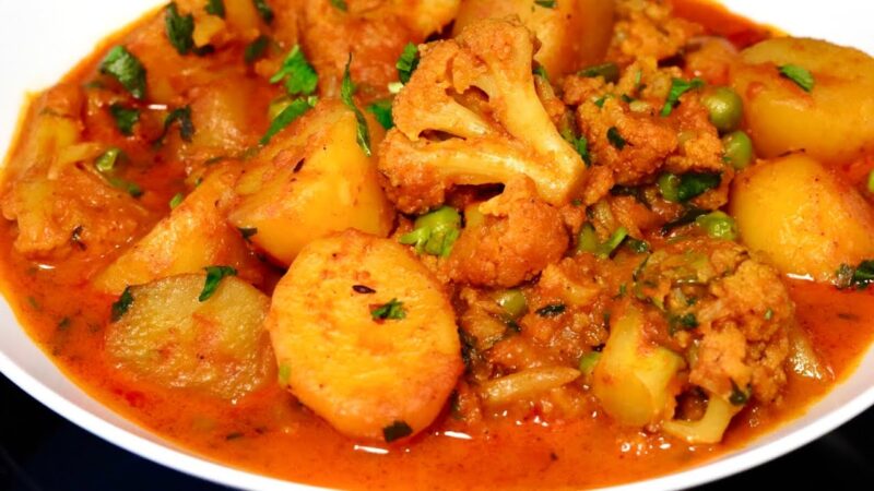 Aloo Gobi Curry Gravy